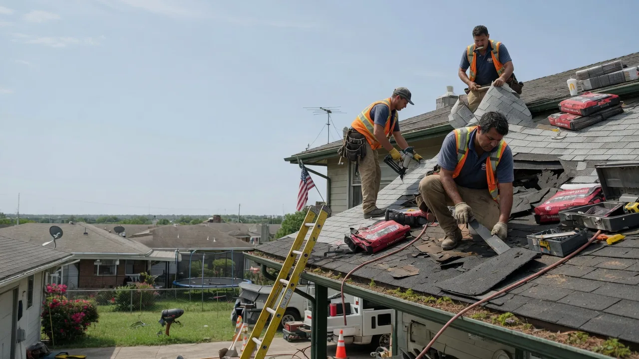 Roof Repair in La Ward, TX near me